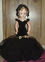VINTAGE 1950s 20 CISSY MADAME ALEXANDER DOLL